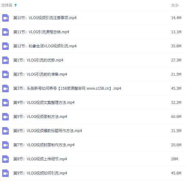 图片[2]-今日头条VLOG视频引流技术，每天30分钟，日引10-1000粉-课程网